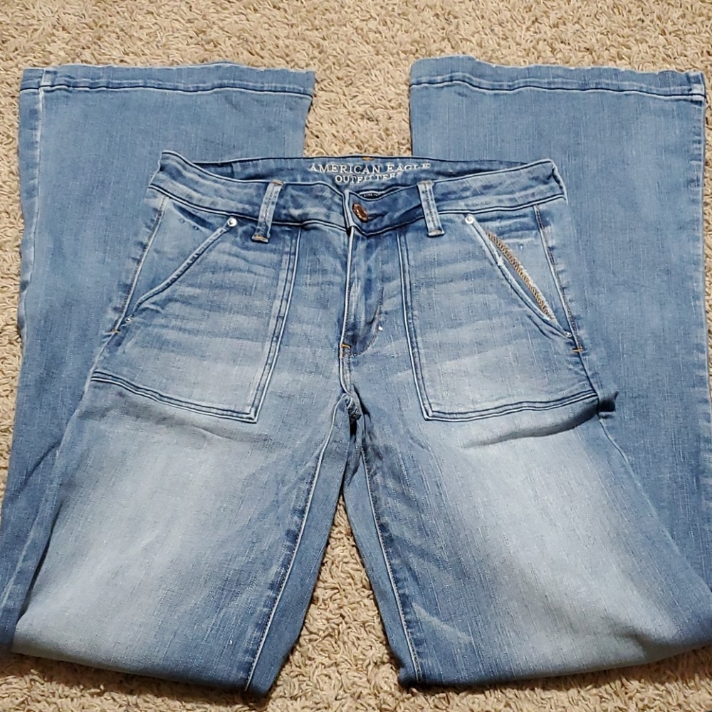 AE A line jeans